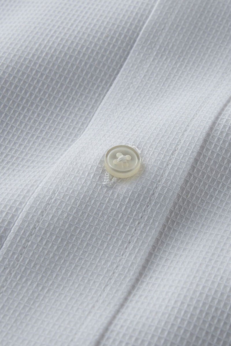 ワイシャツ 8009-C04A-WHITE-生地