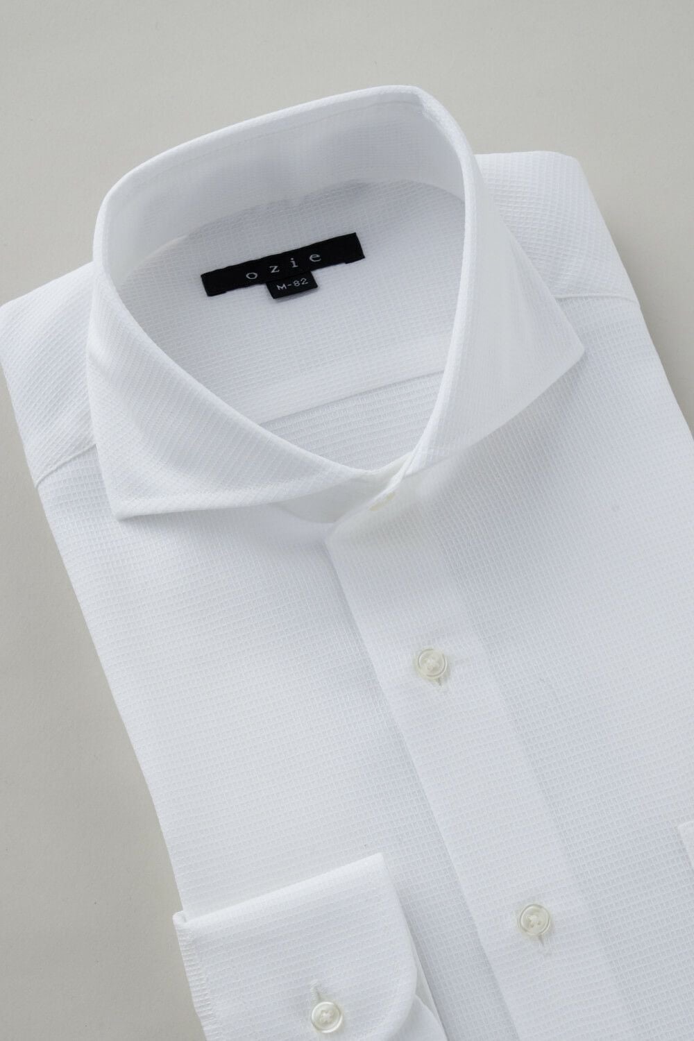 ワイシャツ 8070-C04A-WHITE-衿3