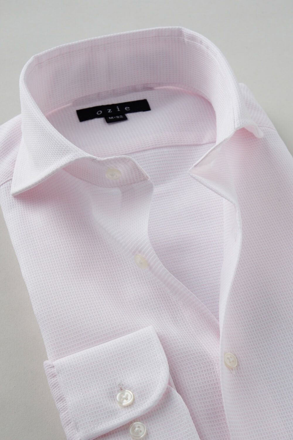 ワイシャツ 8070-C04C-PINK-衿2