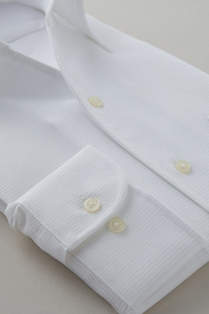 ワイシャツ 8044-C04A-WHITE-カフス