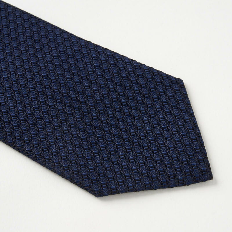 ネクタイ NF-B-003-NAVYBLUE-剣先