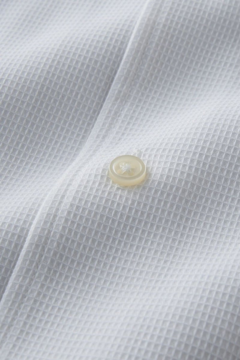 ワイシャツ 8051-C04A-WHITE-生地