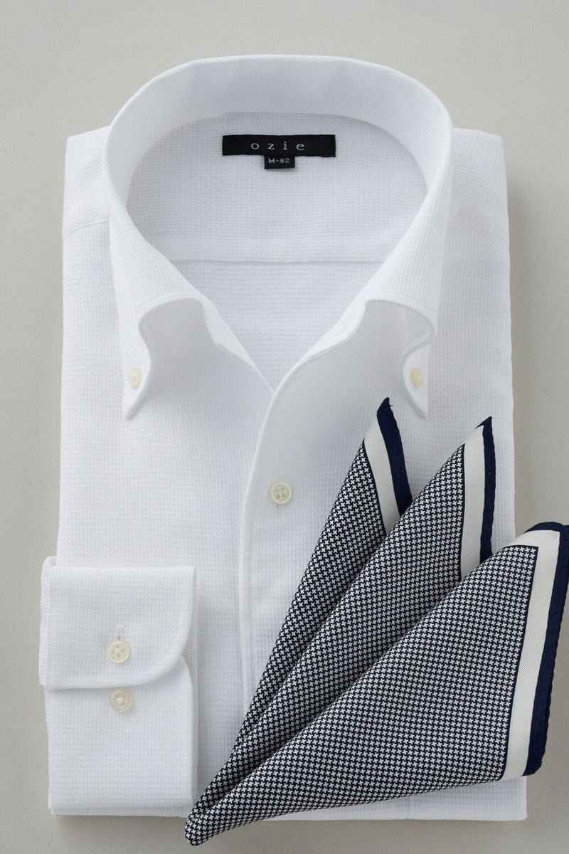ワイシャツ 8051-C04A-WHITE-コーディネートイメージ