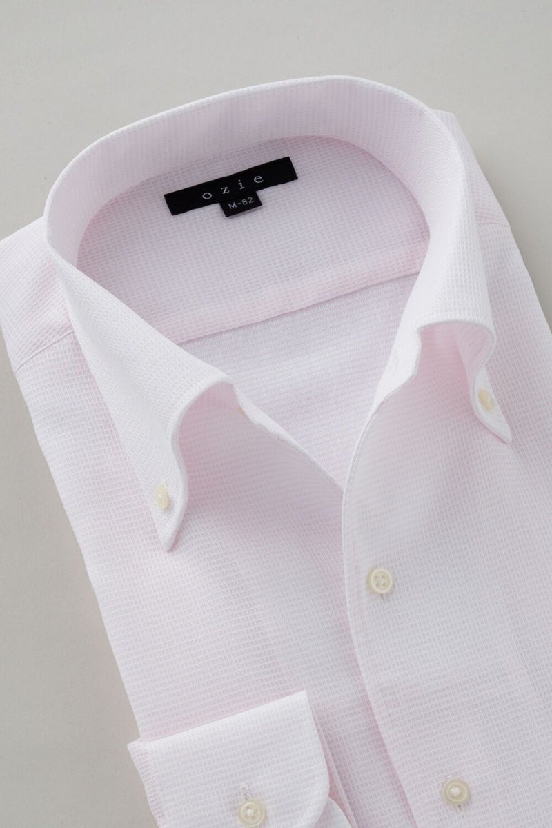 ワイシャツ 8051-C04C-PINK-衿1