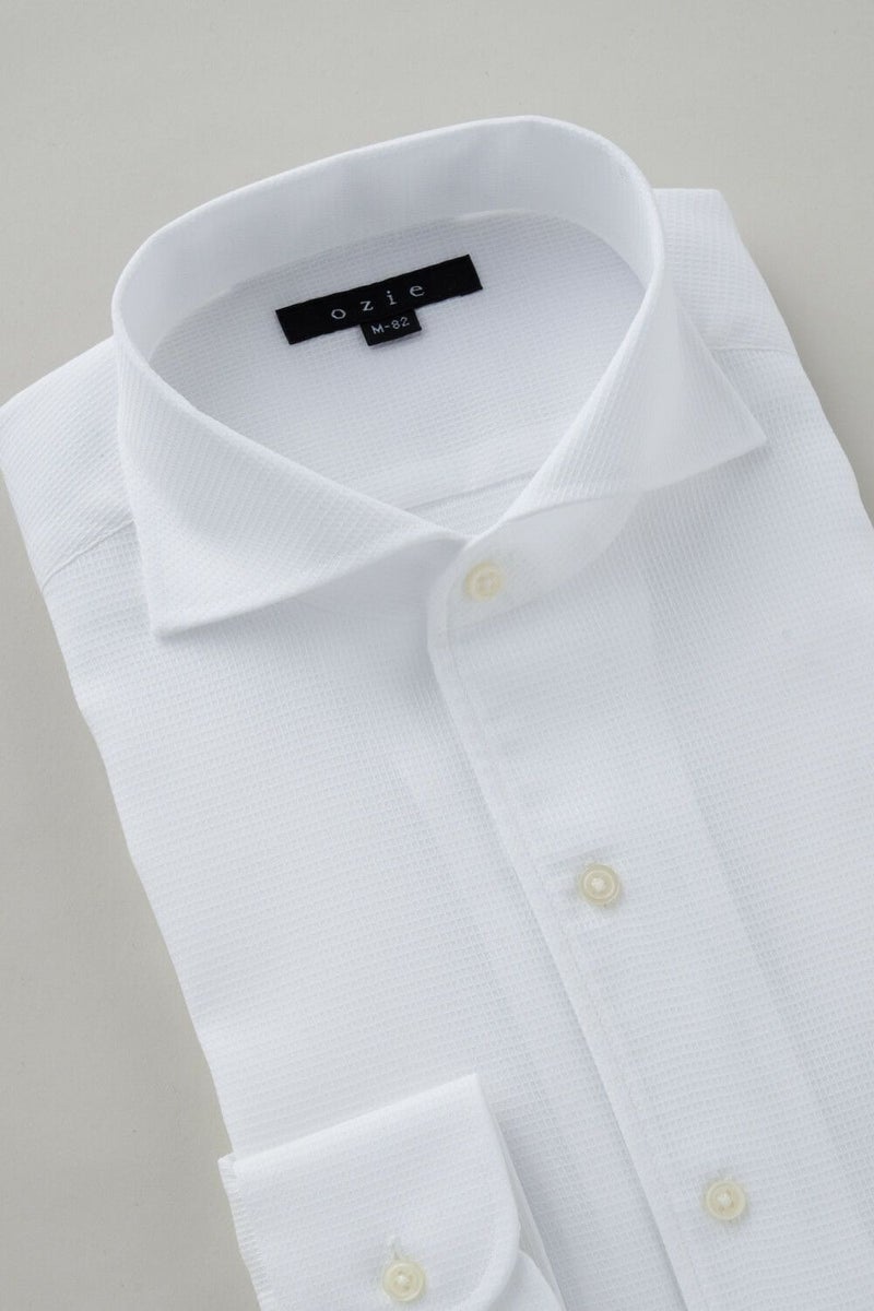 ワイシャツ 8045-C04A-WHITE-衿3