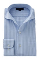 ワイシャツ 8045-C04B-SAX