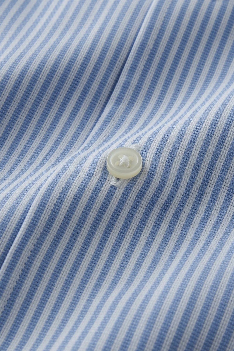 ワイシャツ 8045-C04B-SAX-生地