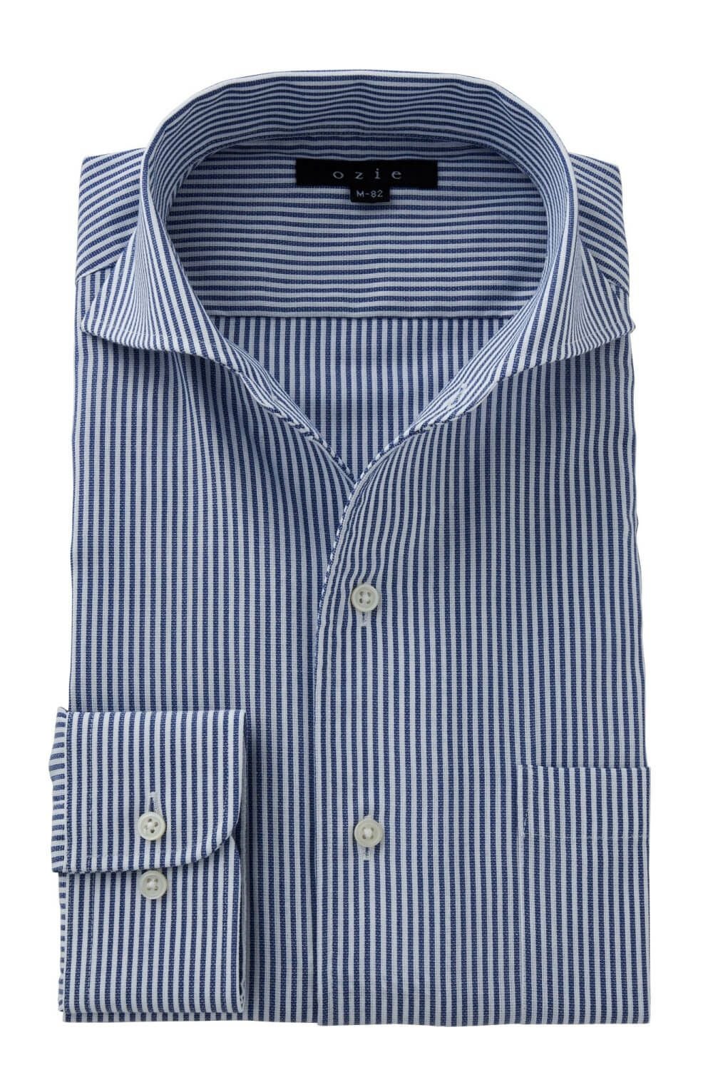 ワイシャツ 8045-C04C-NAVY