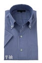 ワイシャツ・カッターシャツ・半袖 8044SS-C04D-NAVY