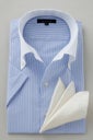ワイシャツ・カッターシャツ・半袖 8051SSCL-C04B-BLU-コーディネートイメージ