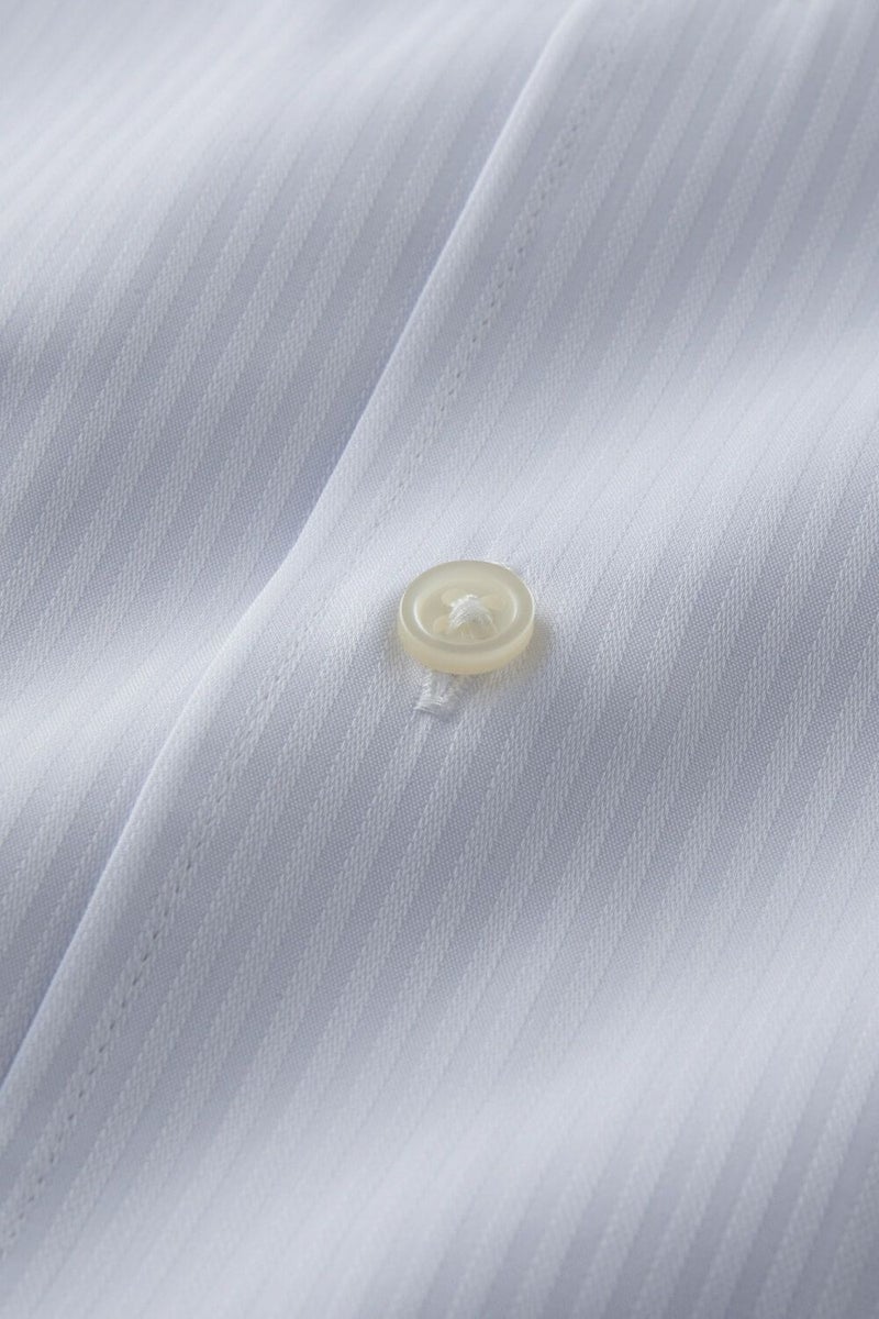 ワイシャツ・カッターシャツ・半袖 8051SS-C04A-WHITE-生地