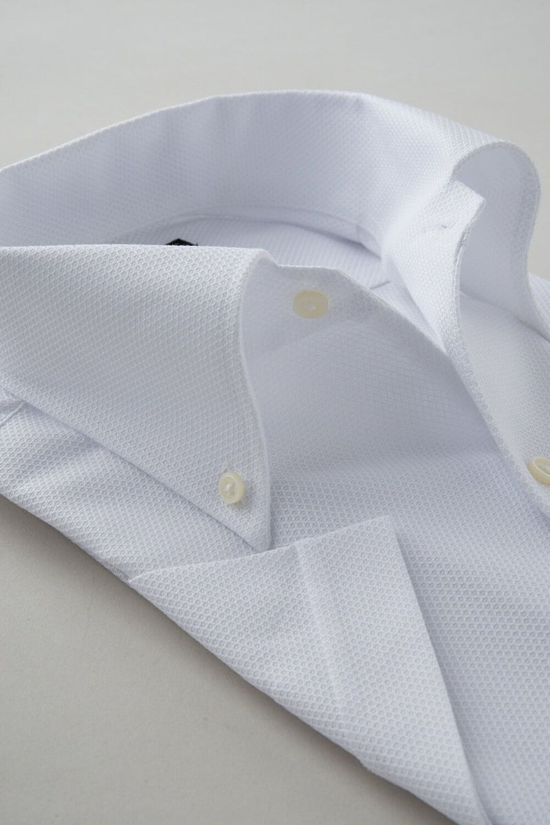 ワイシャツ・カッターシャツ・半袖 8051SS-C04G-WHITE-衿2