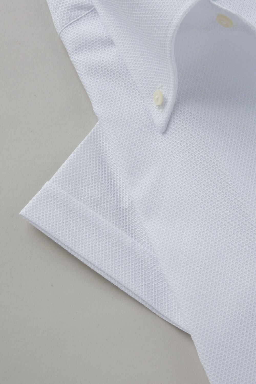 ワイシャツ・カッターシャツ・半袖 8051SS-C04G-WHITE-カフス