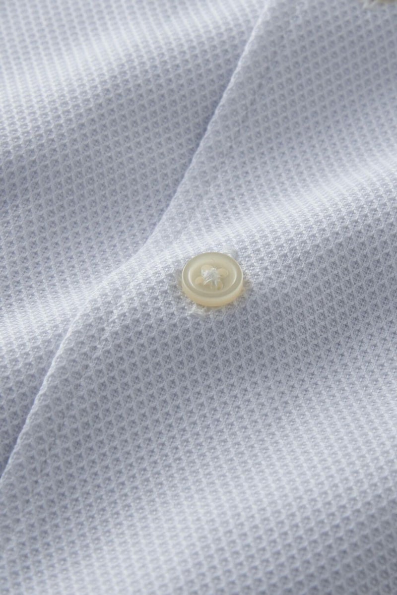 ワイシャツ・カッターシャツ・半袖 8051SS-C04G-WHITE-生地