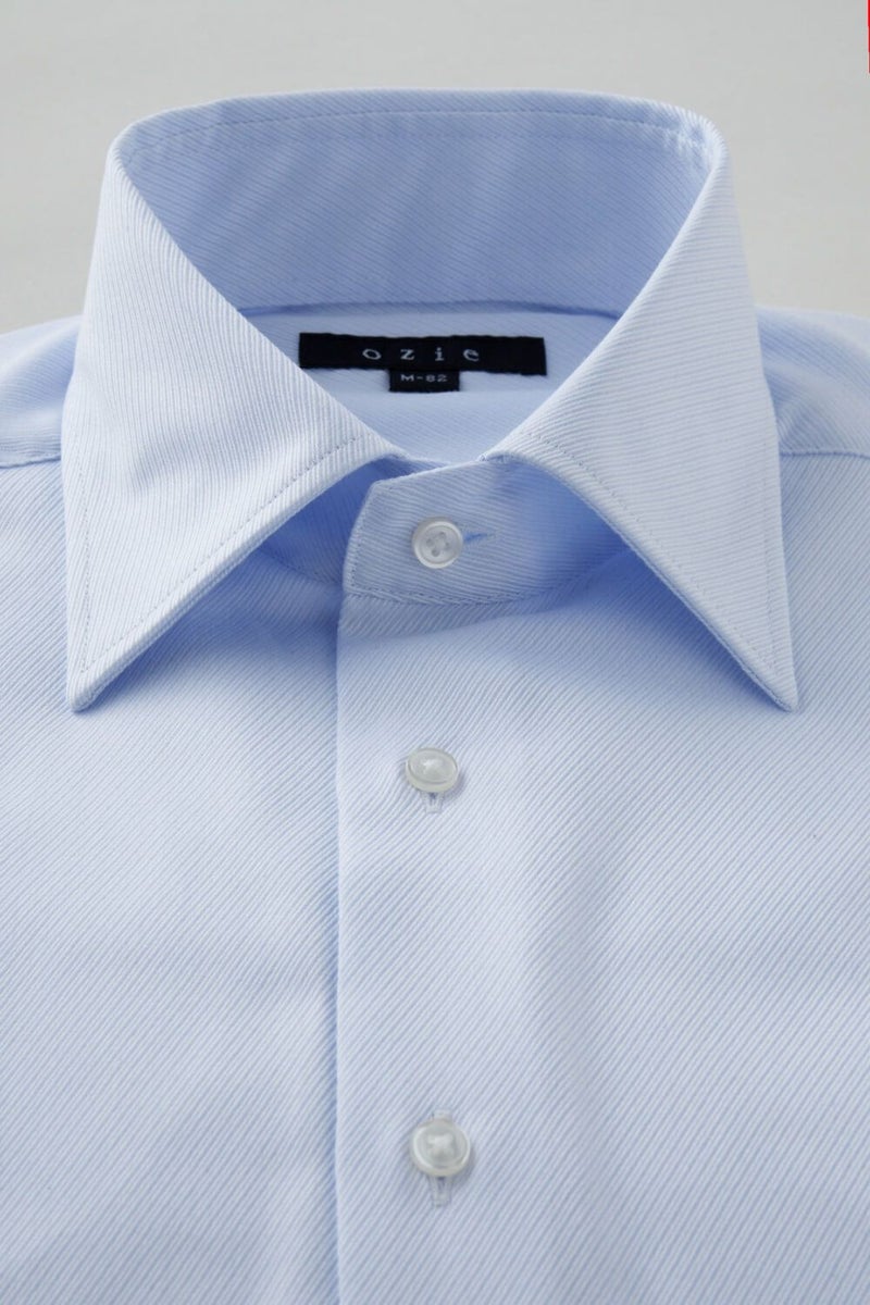 ワイシャツ 8004-C02B-SAX-衿1