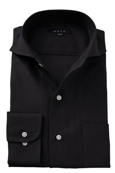 ワイシャツ 8045-C03B-BLACK