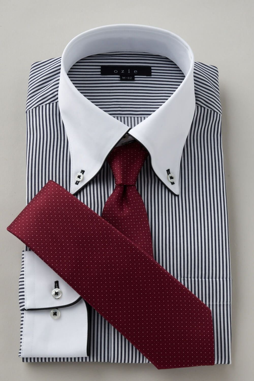 ワイシャツ 8065EPCL-C06A-BK-コーディネートイメージ