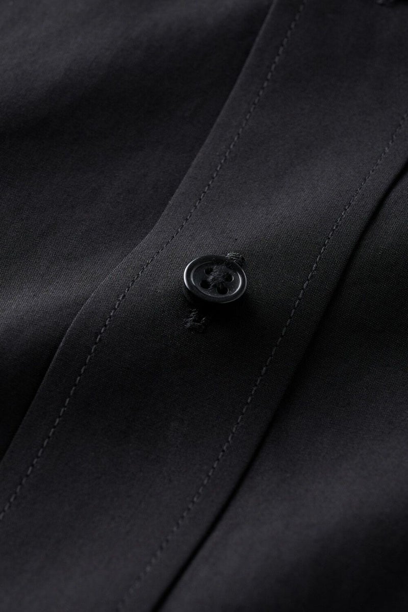 ワイシャツ 8065EPCL-C06C-BK-生地