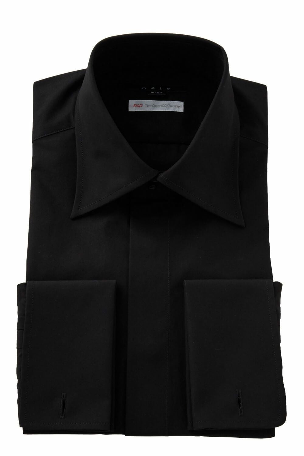 ワイシャツ 8066H-C06A-BLACK