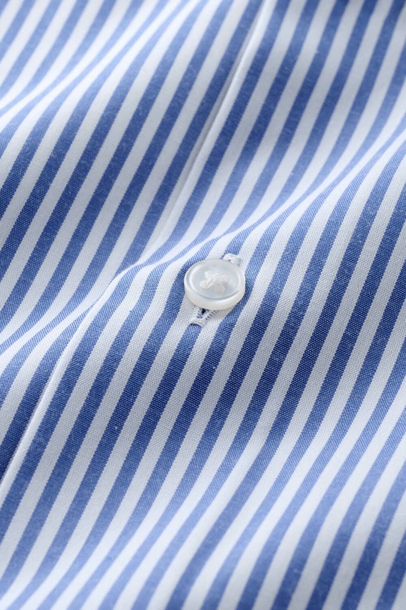 ワイシャツ 8070CL-C06A-BLUE-生地