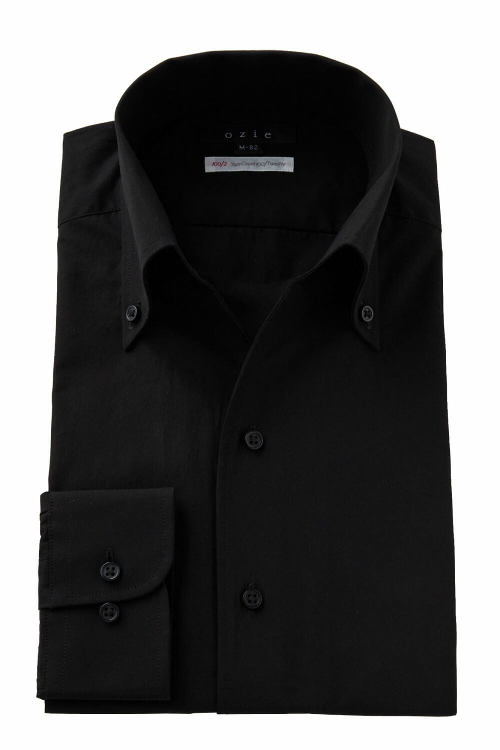 メンズワイシャツ・カッターシャツ 8011-J-BLACK