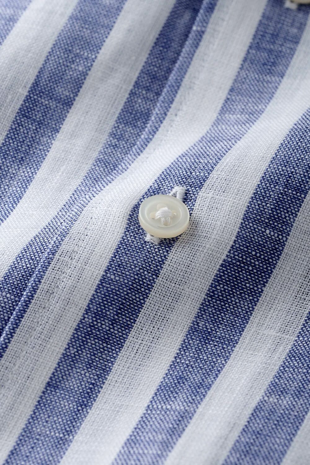 ワイシャツ 8045A-C06A-NAVY-生地