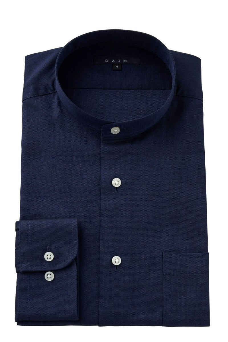 ワイシャツ 8063-C06B-NAVY