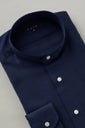 ワイシャツ 8063-C06B-NAVY-衿3