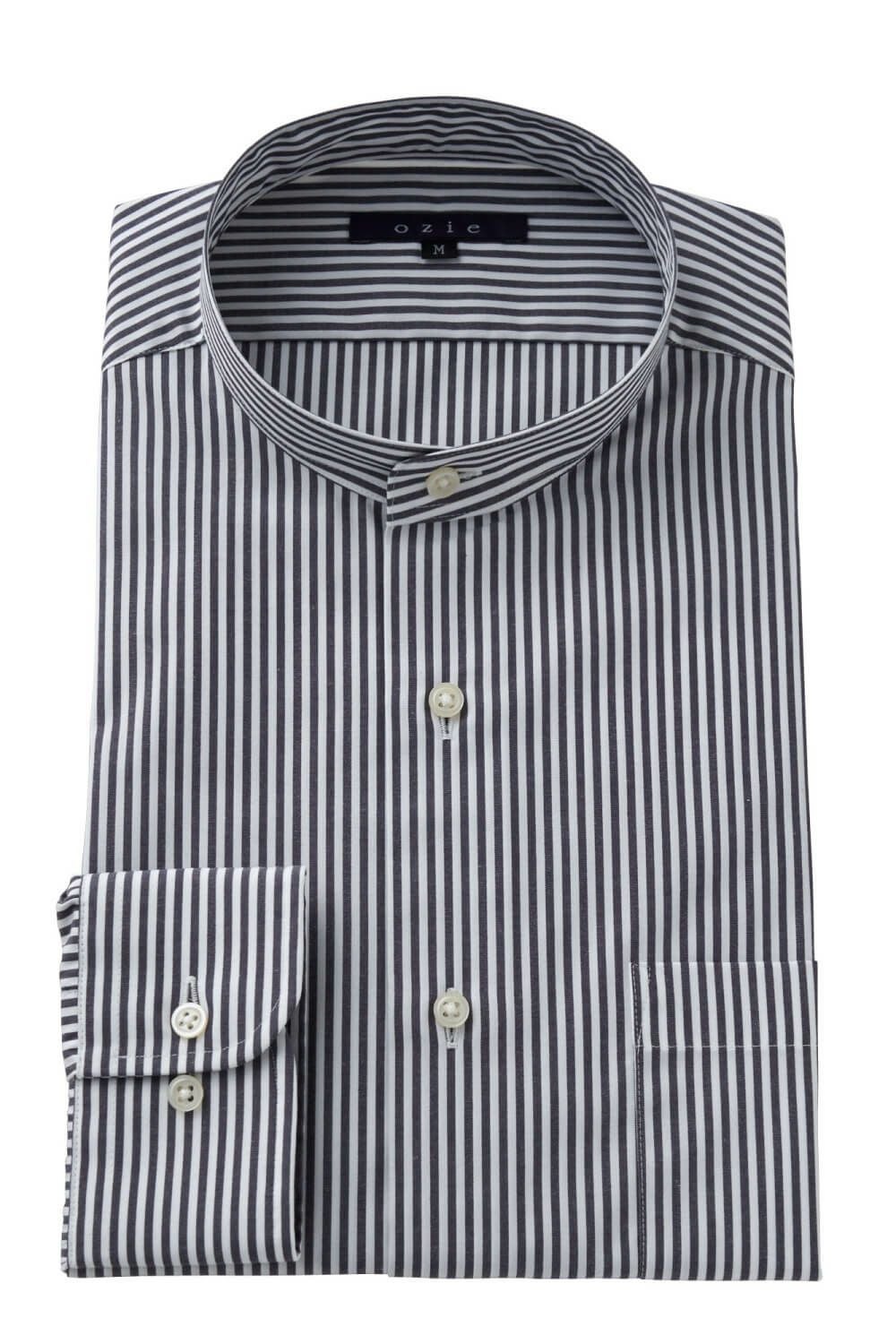 ワイシャツ 8063-C06A-BLACK