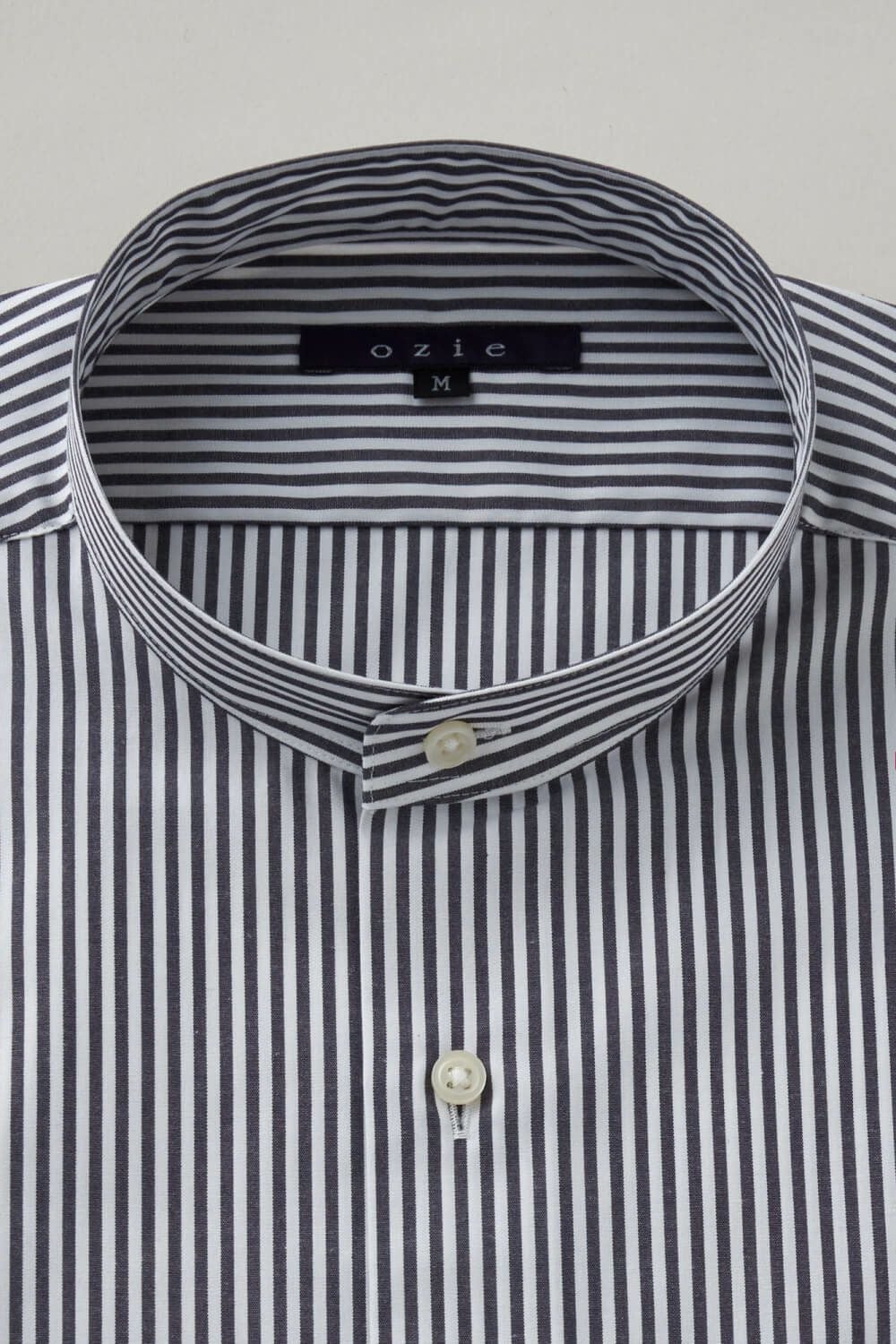 ワイシャツ 8063-C06A-BLACK-衿1