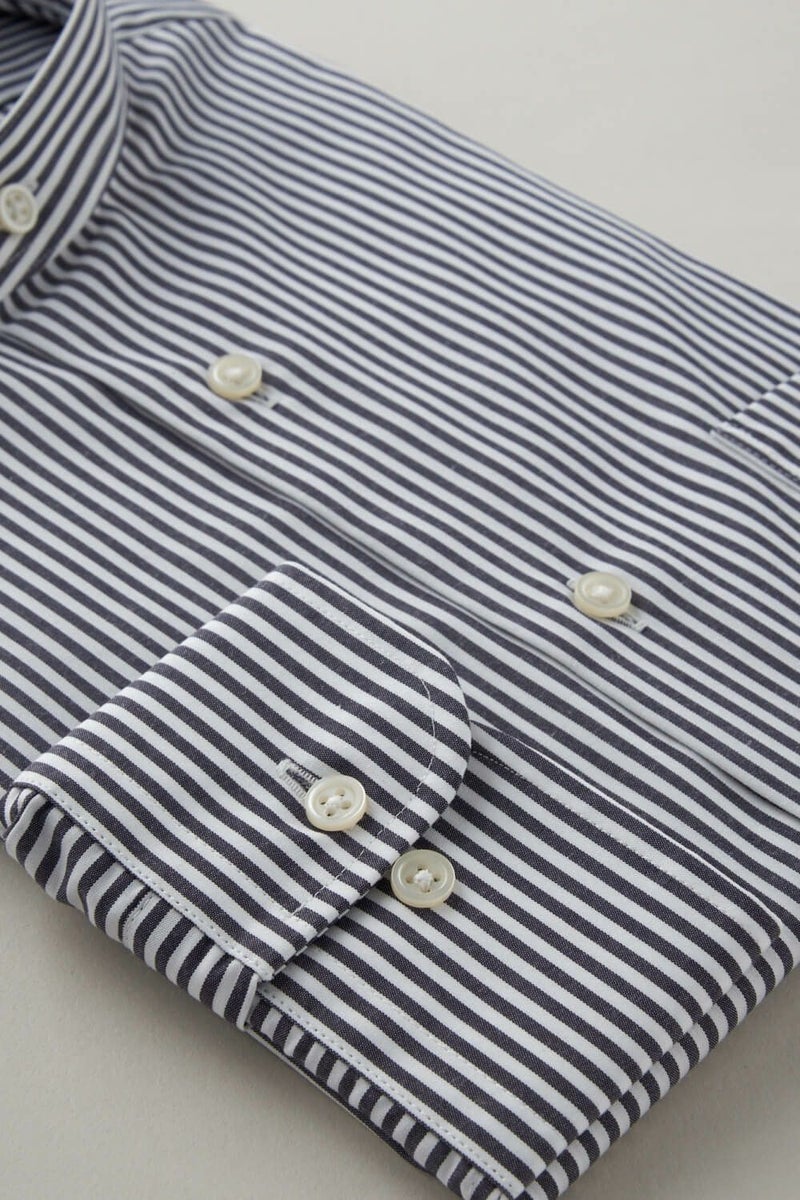 ワイシャツ 8063-C06A-BLACK-カフス