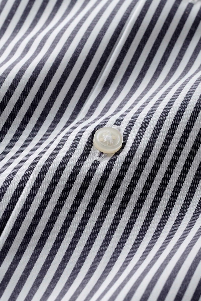 ワイシャツ 8063-C06A-BLACK-生地