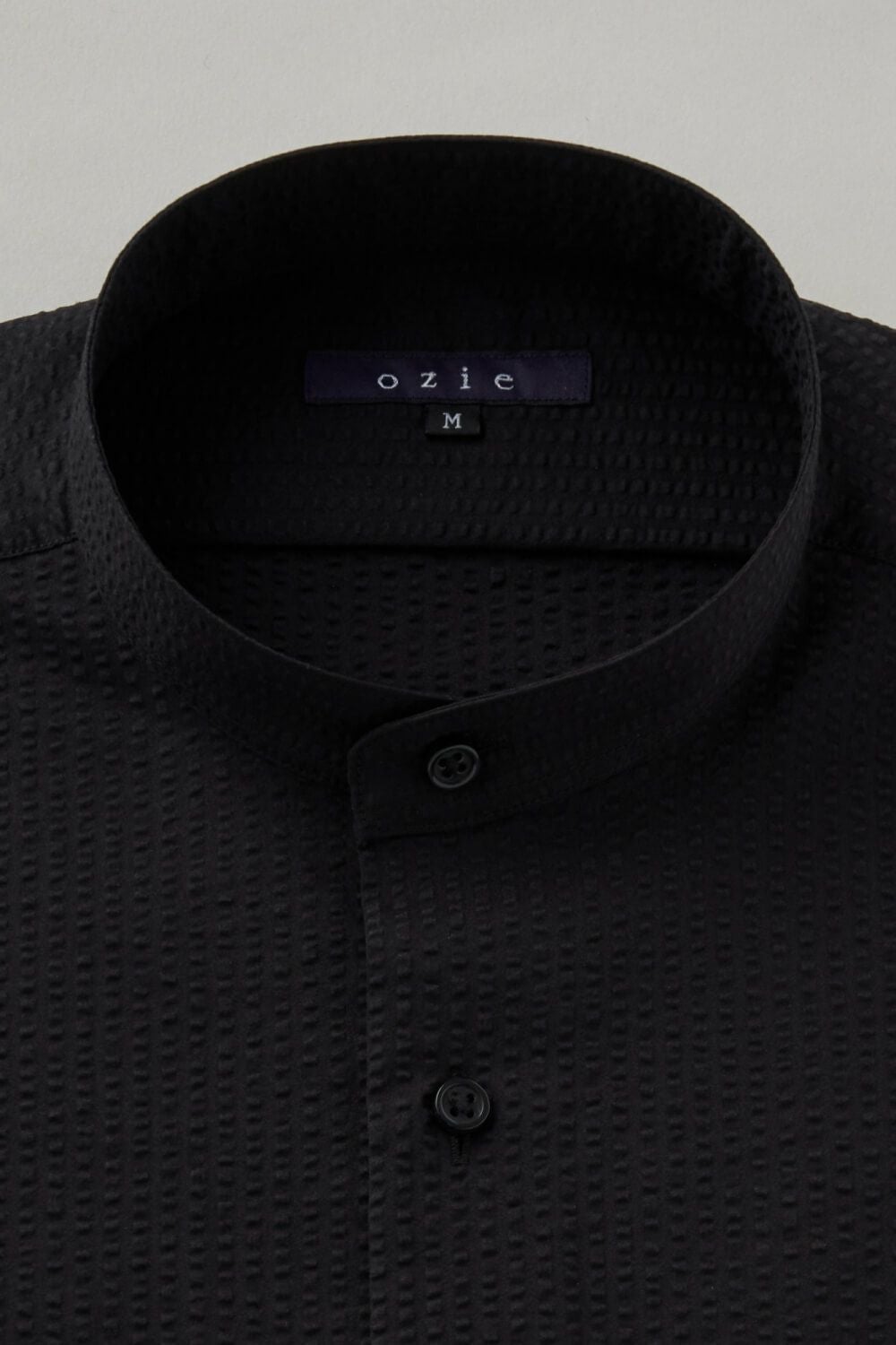 ワイシャツ 8063-C06C-BLACK-衿1