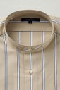 ワイシャツ 8063-C06D-BEIGE-衿1