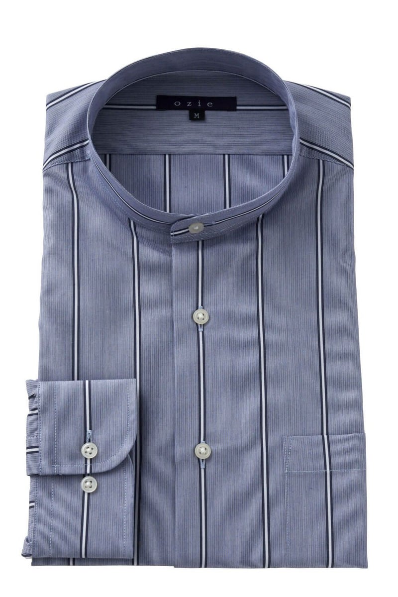 ワイシャツ 8063-C06E-NAVY