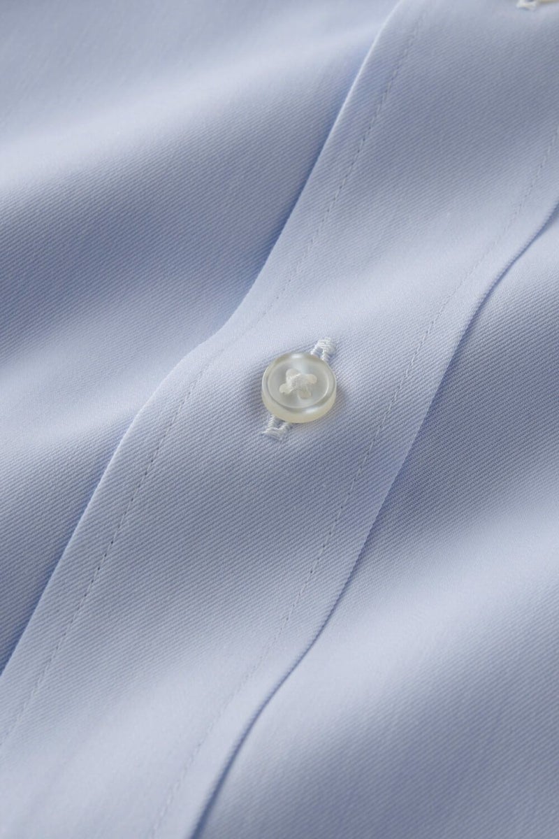 ワイシャツ 8076P-C07A-SAX-生地