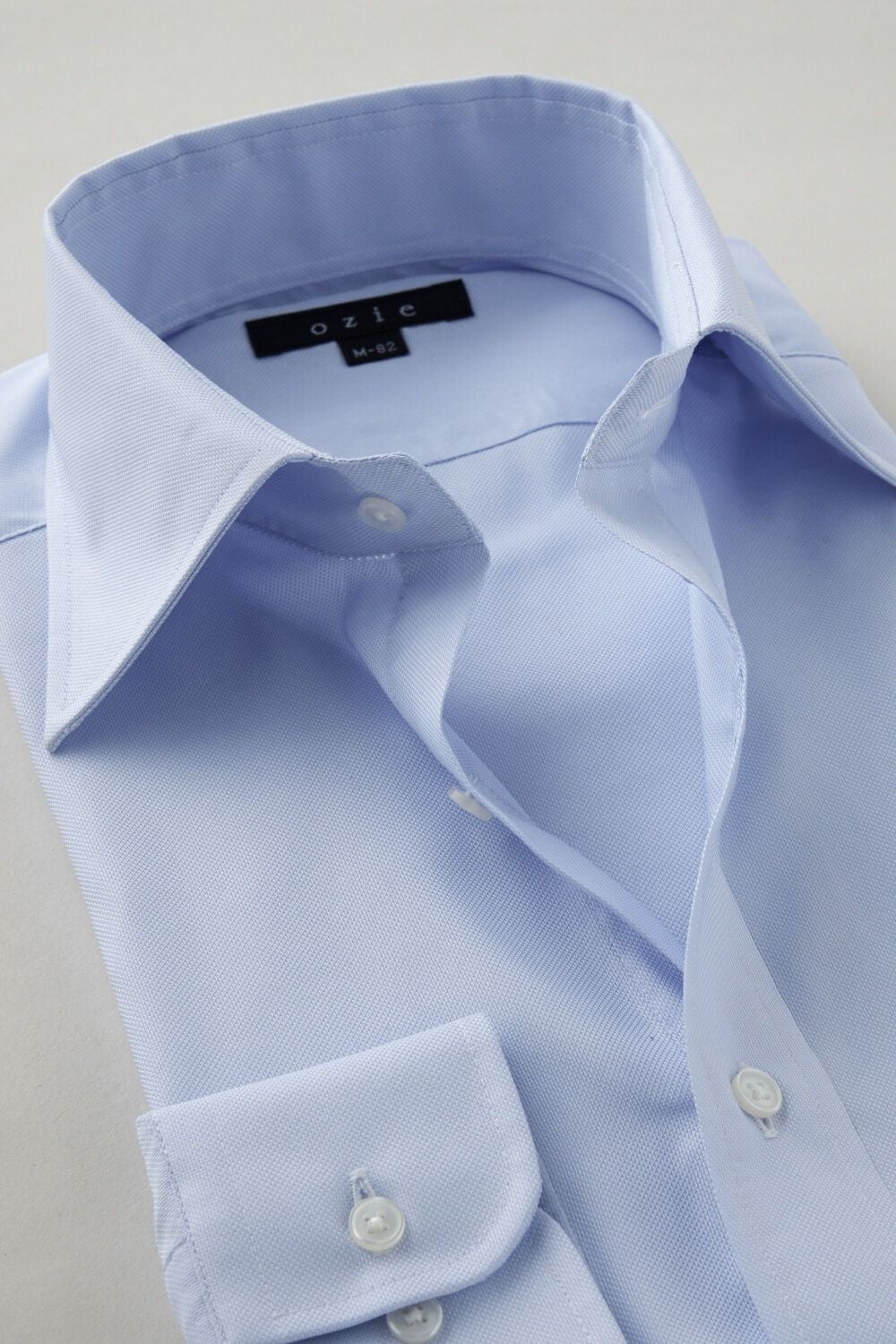 ワイシャツ 8023SD-R07B-SAX-衿2
