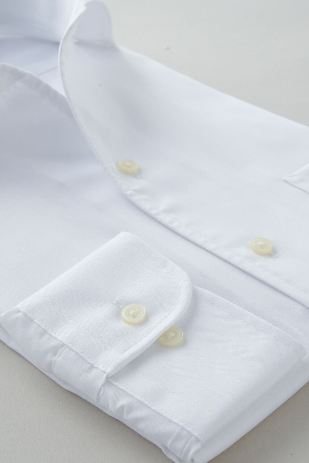 ワイシャツ 8045-C08A-WHITE-カフス