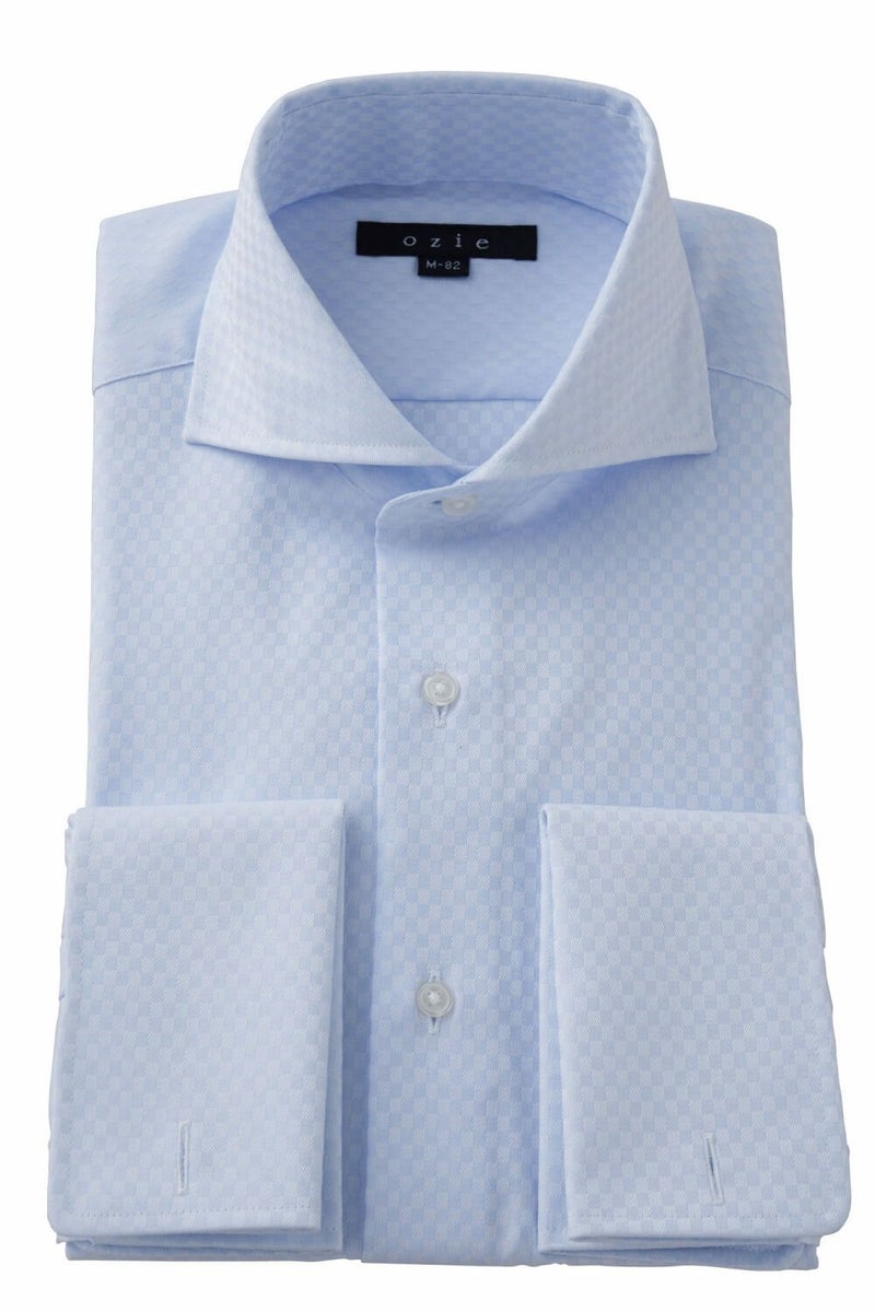 ワイシャツ 8006-C10A-SAX
