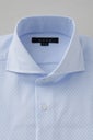 ワイシャツ 8006-C10A-SAX-衿1