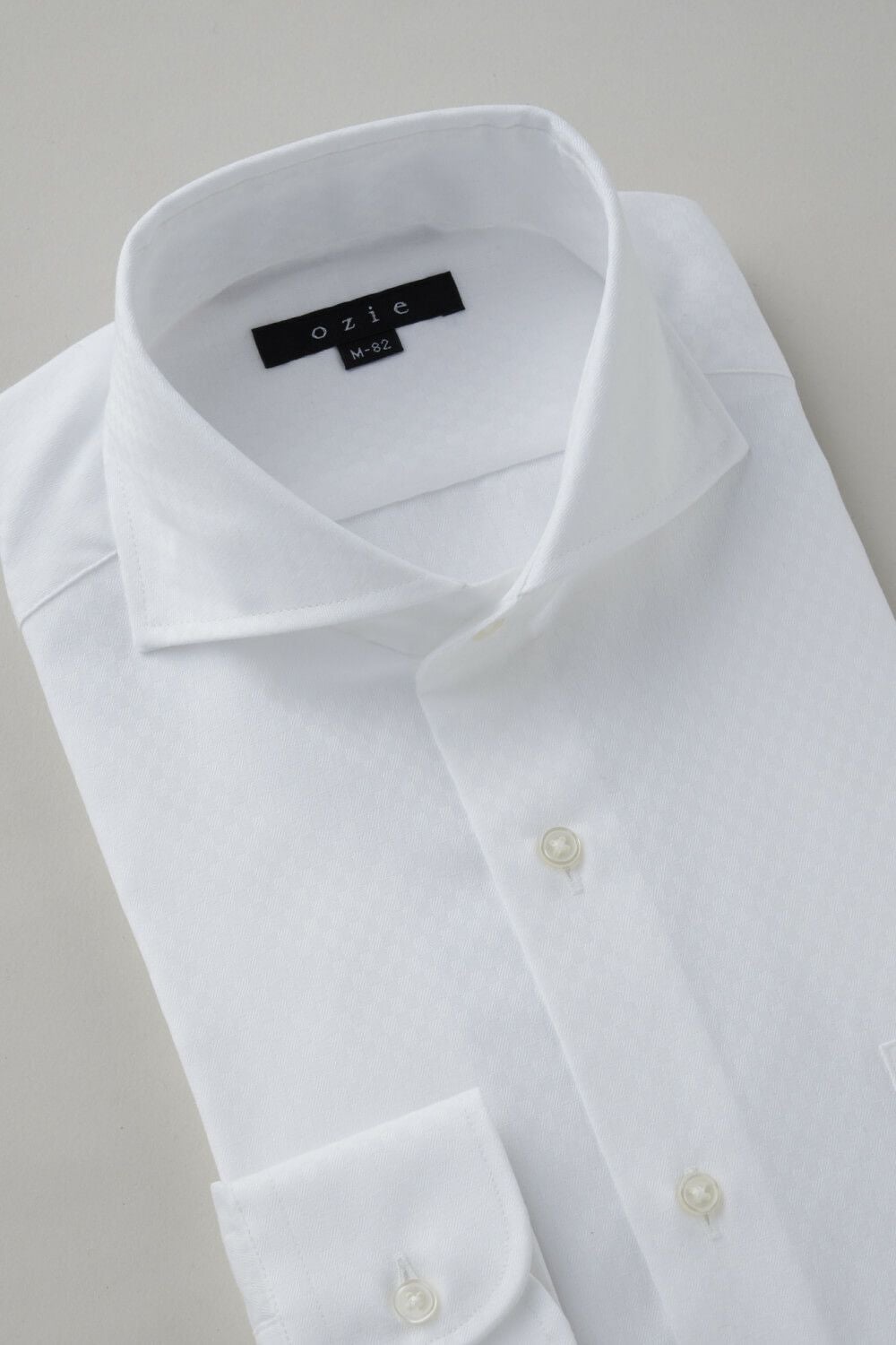 ワイシャツ 8070-C09A-WHITE-衿3