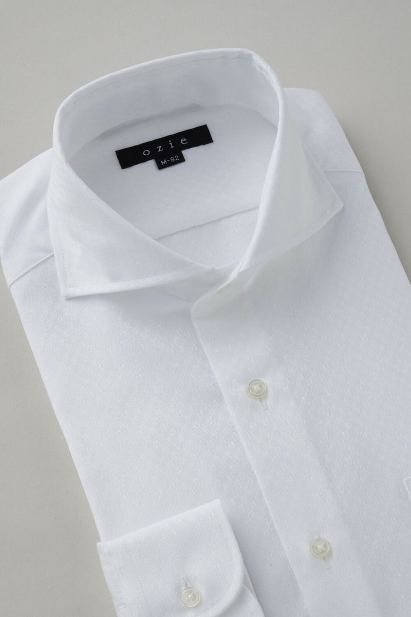 ワイシャツ 8070-C09A-WHITE-衿3