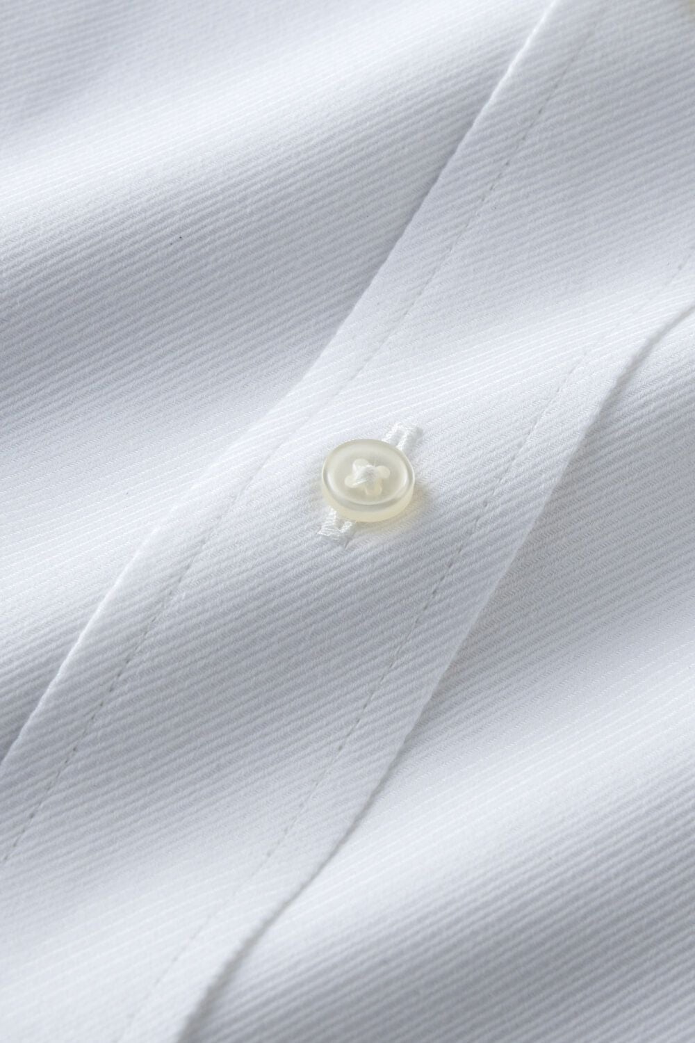 ワイシャツ 8076-C10A-WHITE-生地