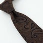 ネクタイ NW-215-BROWN-結び