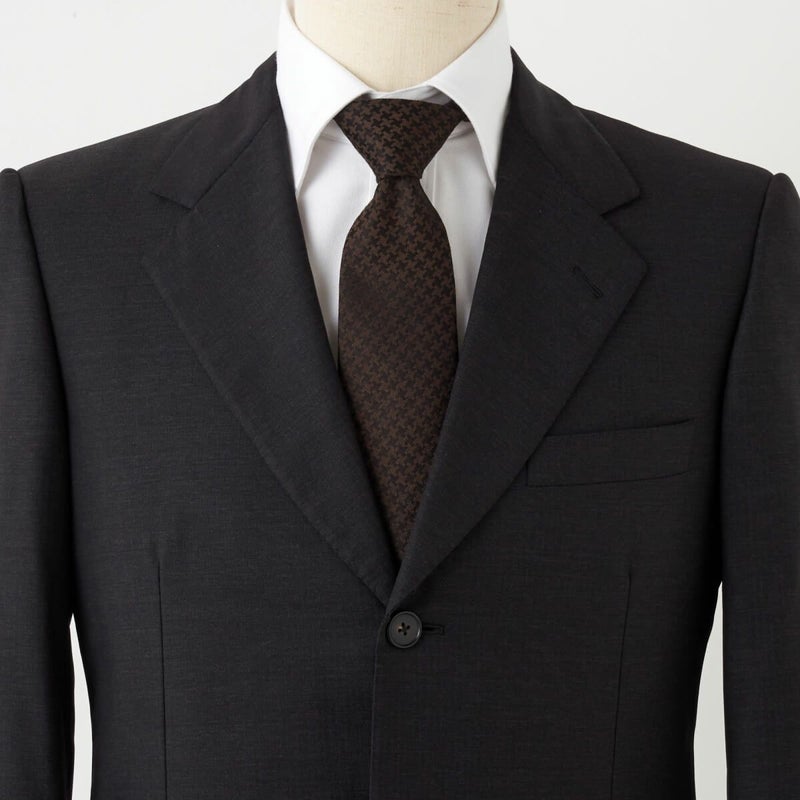 ネクタイ NW-217-BROWN-コーディネート