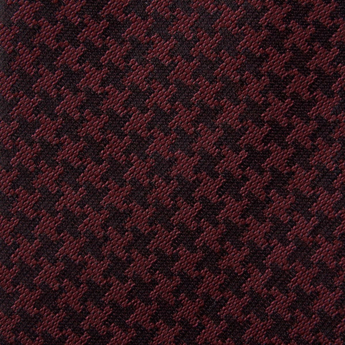 ネクタイ NW-218-WINERED-生地