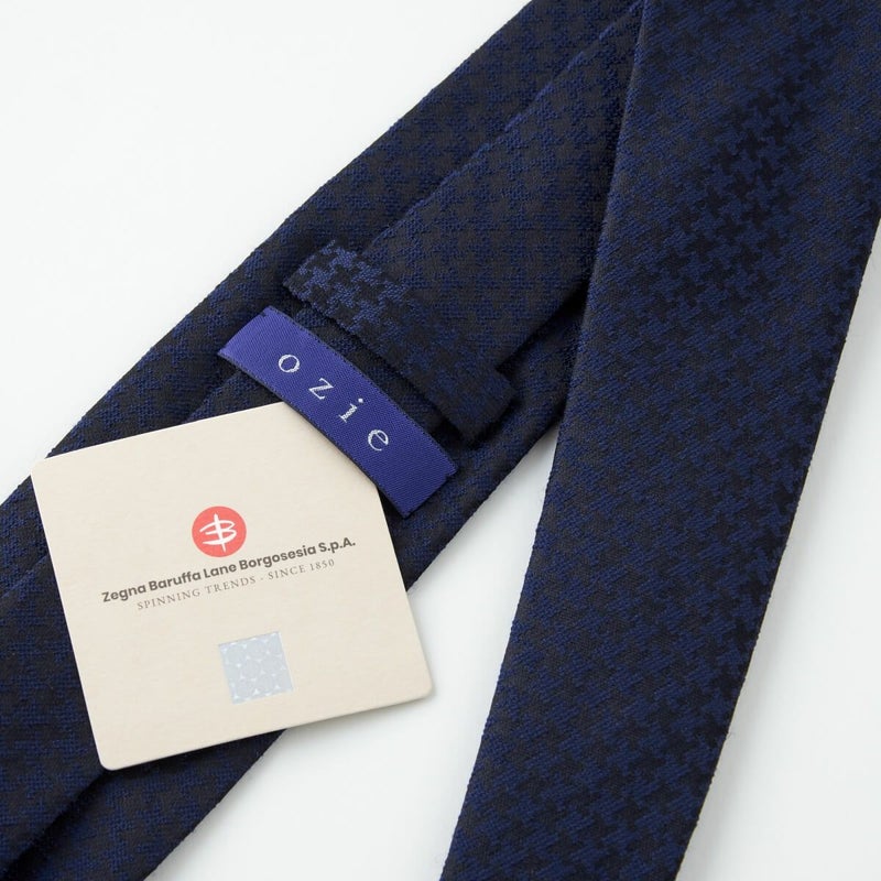 ネクタイ NW-219-NAVYBLUE-裏