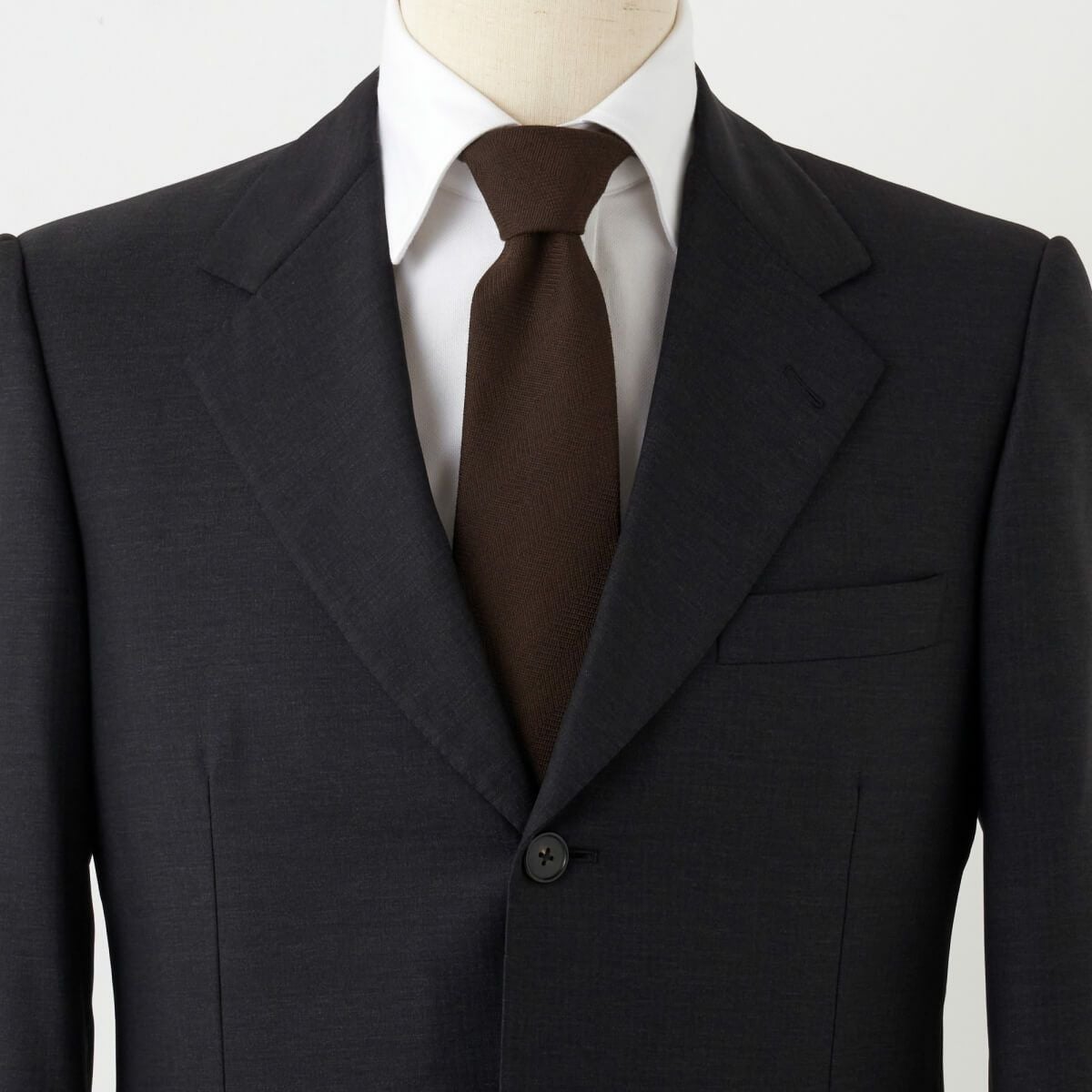 ネクタイ NW-224-BROWN-コーディネート