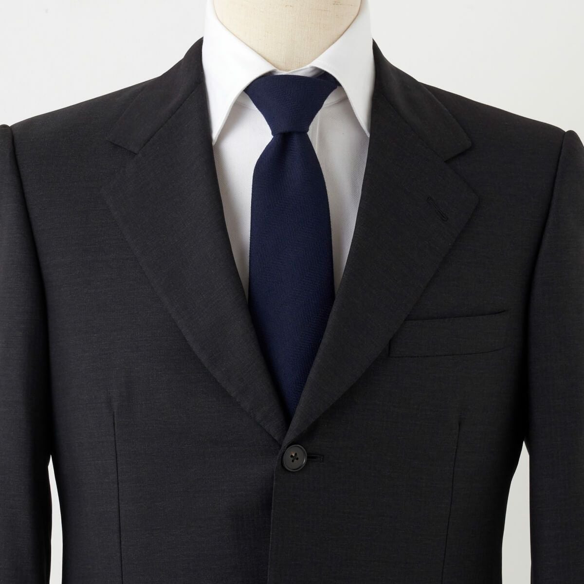 ネクタイ NW-226-NAVYBLUE-コーディネート