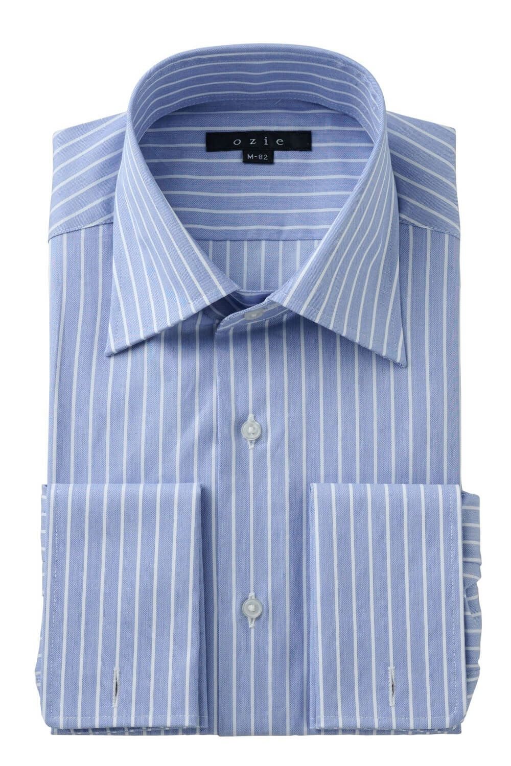 ワイシャツ 8004-C11A-BLUE